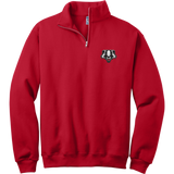 Scary Badgers NuBlend 1/4-Zip Cadet Collar Sweatshirt