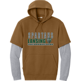 Lansing Spartans Tough Fleece Layered Hoodie