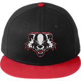 Scary Badgers New Era Flat Bill Snapback Cap