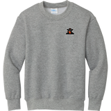 Biggby Bandits Youth Core Fleece Crewneck Sweatshirt