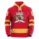 SOMD Sabres Youth Sublimated Retro Hoodie