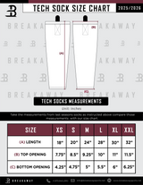 Mercer Tier 1 Half Ice Mites Tech Socks